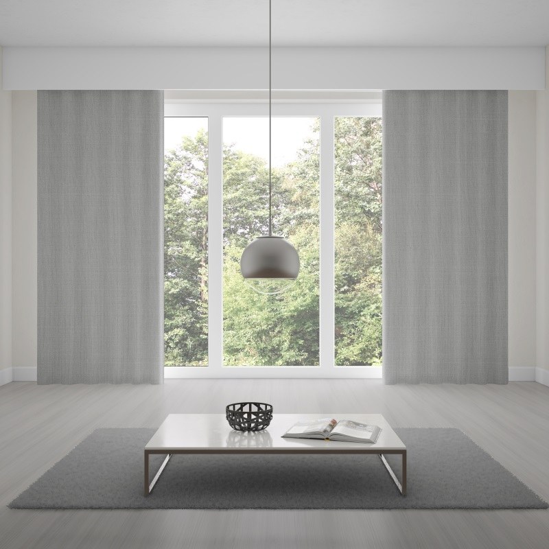 Bonny Mist Plain Fabric Curtains Online