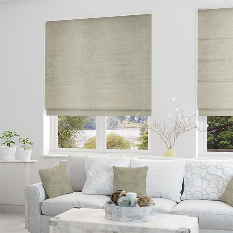 Erosion Haze Nature Inspired Design Roman Blinds