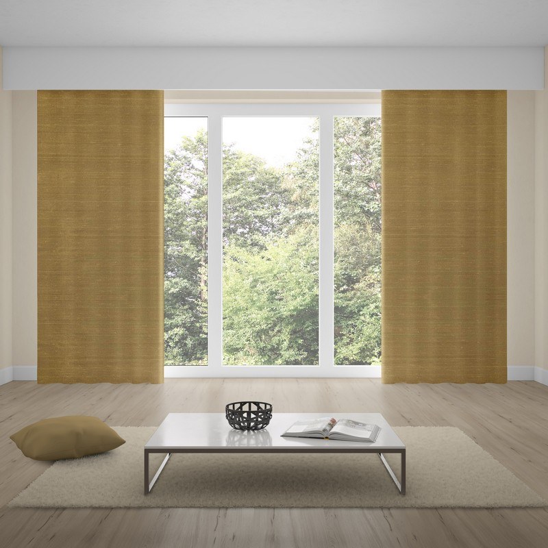 blackout curtains luxe caramel