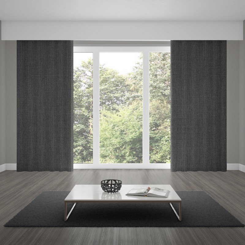 blackout curtains matrix gunmetal