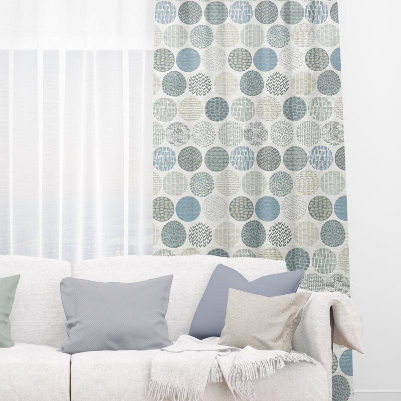 blackout curtains planter indigo