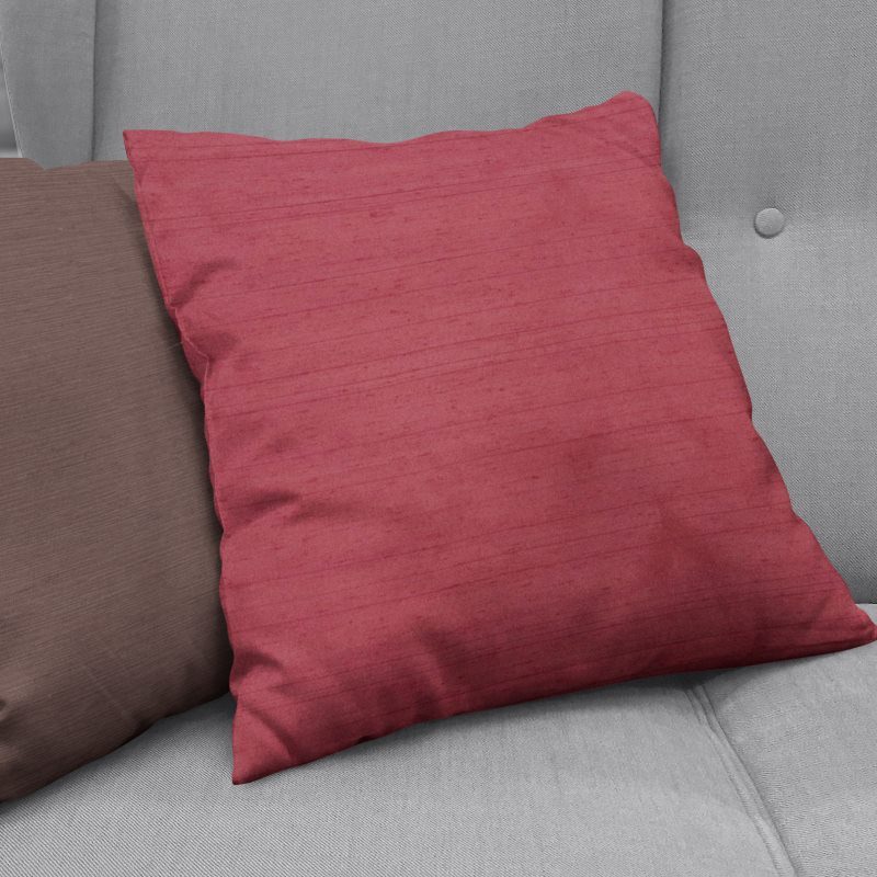 cushions luxe cardinal