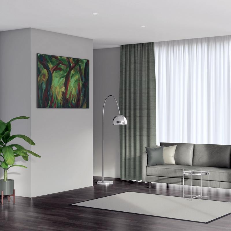 ready made curtains luxe basil