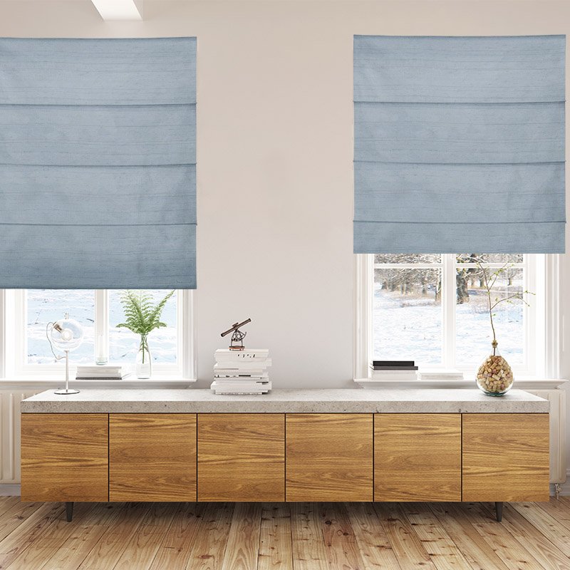 roman blinds luxe artic