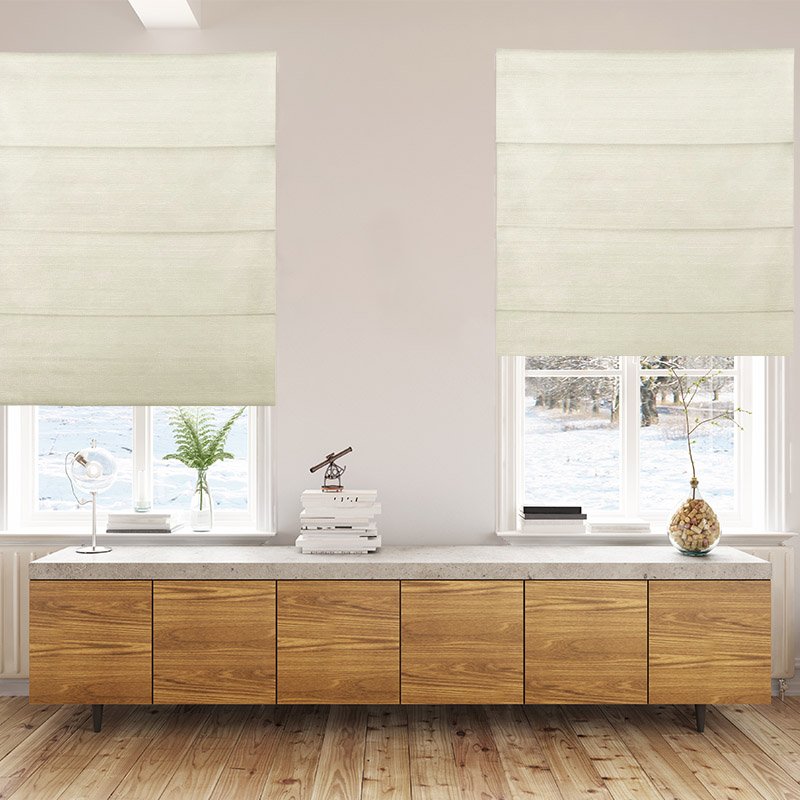 roman blinds luxe bone