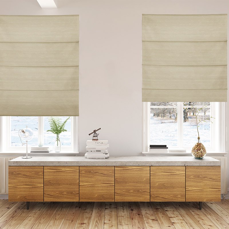 roman blinds luxe butterfly