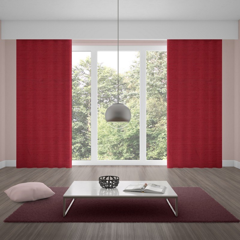 blackout curtains luxe ruby