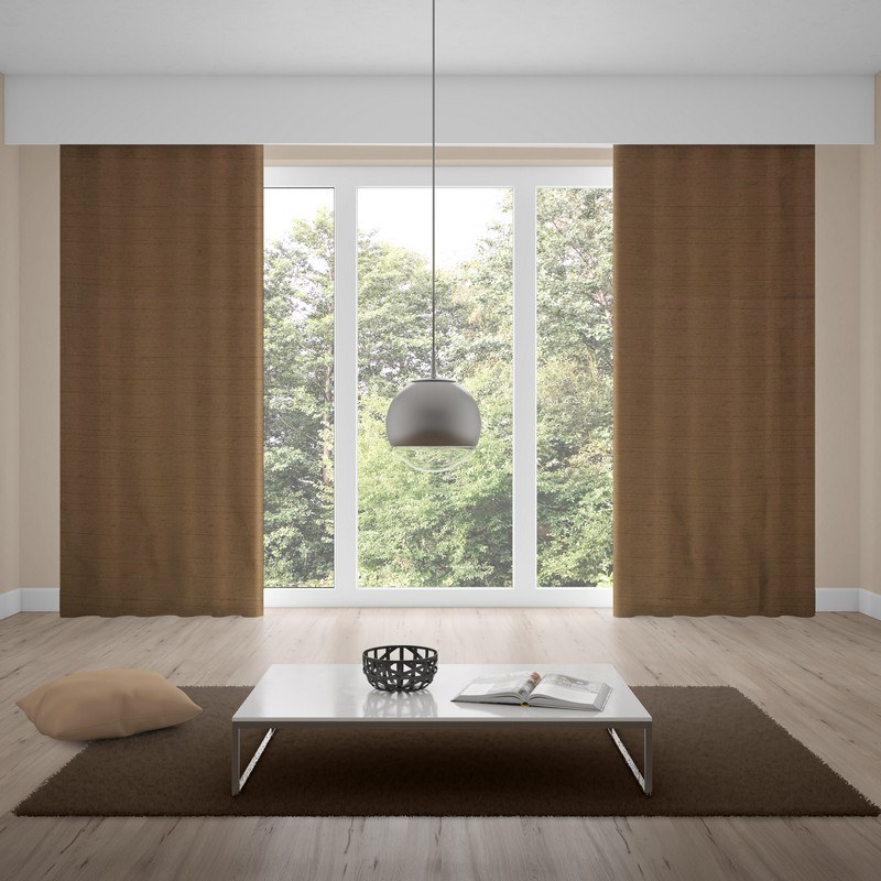 blackout curtains luxe sepia
