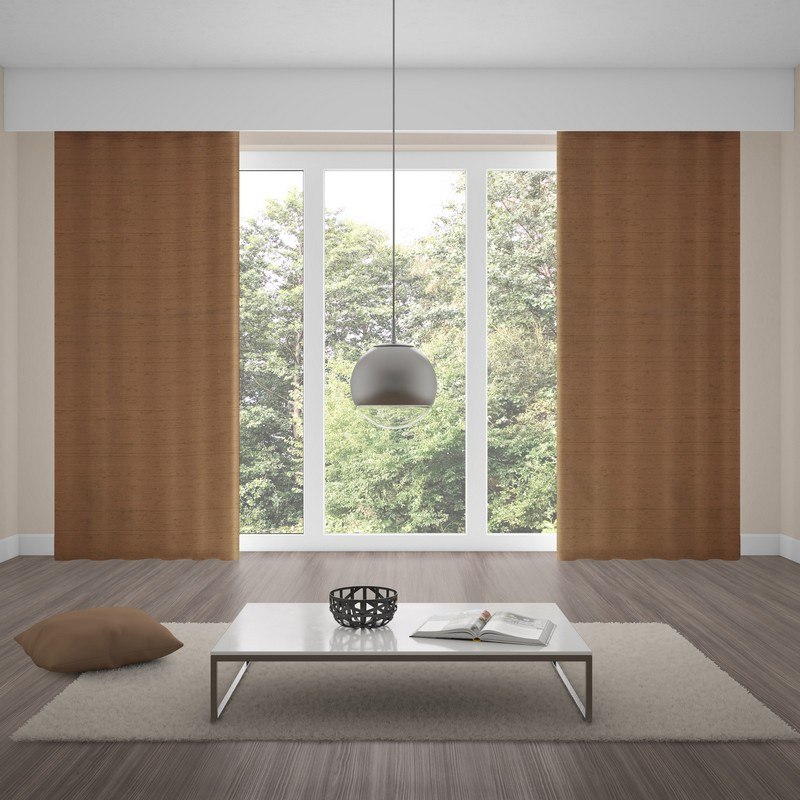 blackout curtains luxe spice