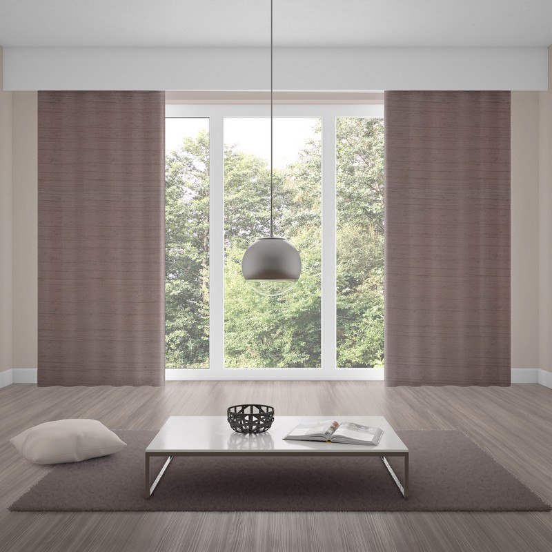 blackout curtains luxe walnut