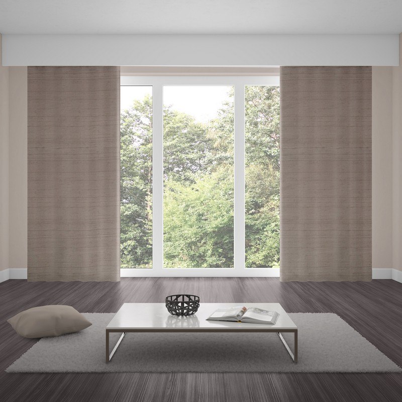blackout curtains luxe zinc