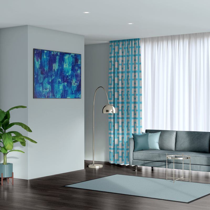 blackout curtains mykonos aqua