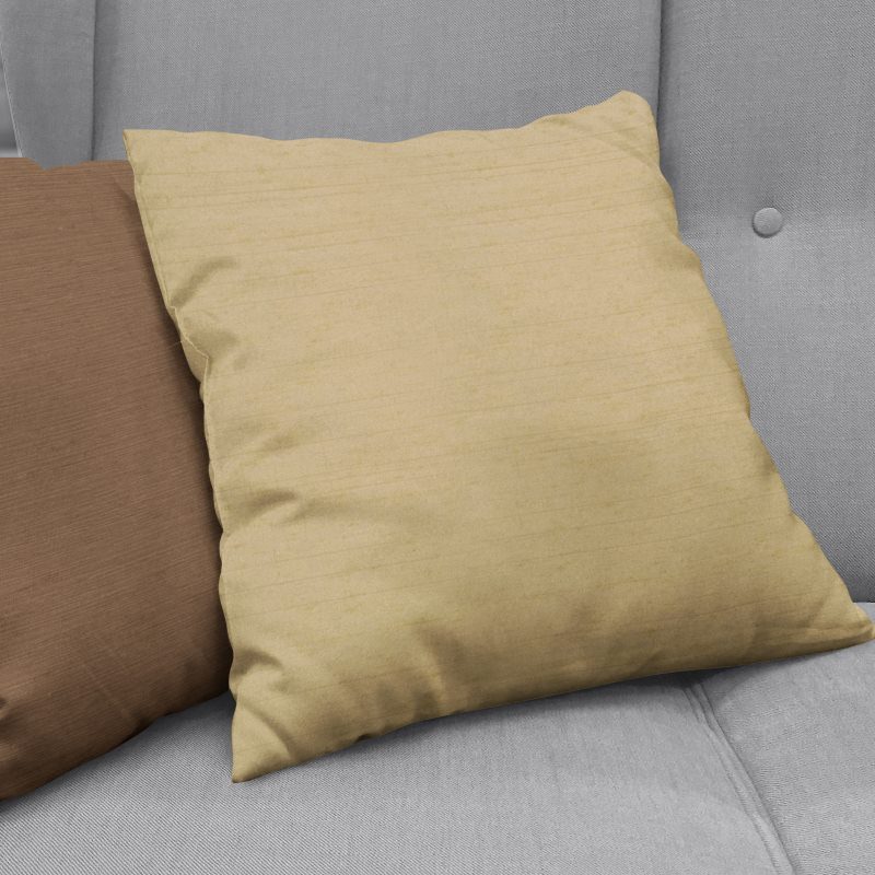 cushions luxe gold