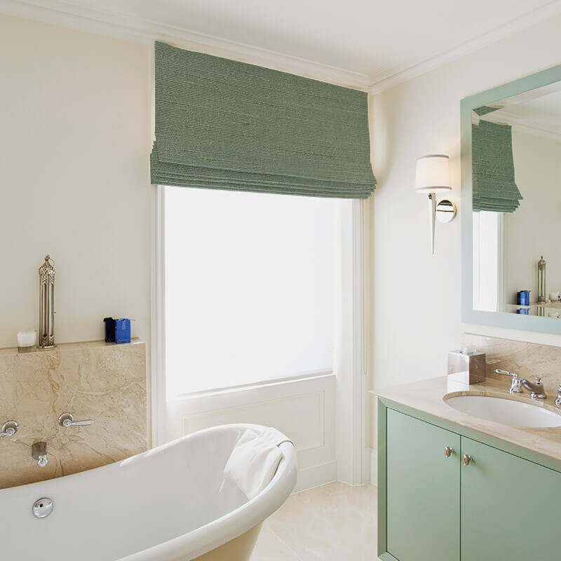 ready made blinds silk road blue tea