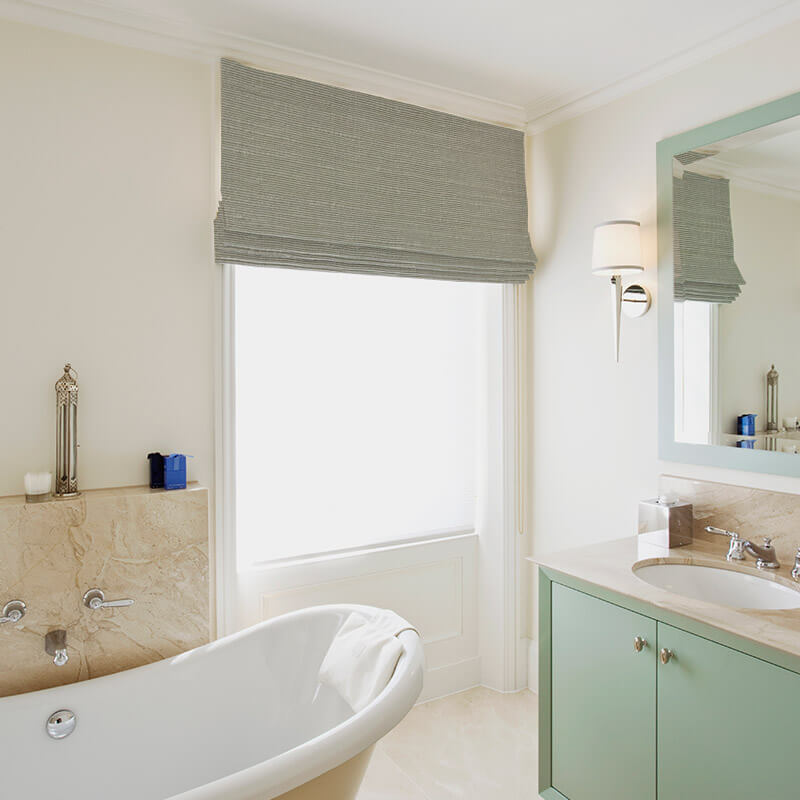 ready made blinds silk road pebble