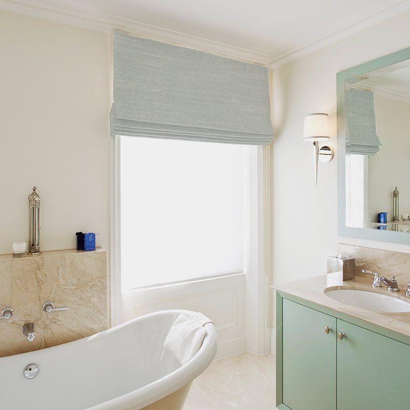 ready made blinds silk road winter snow