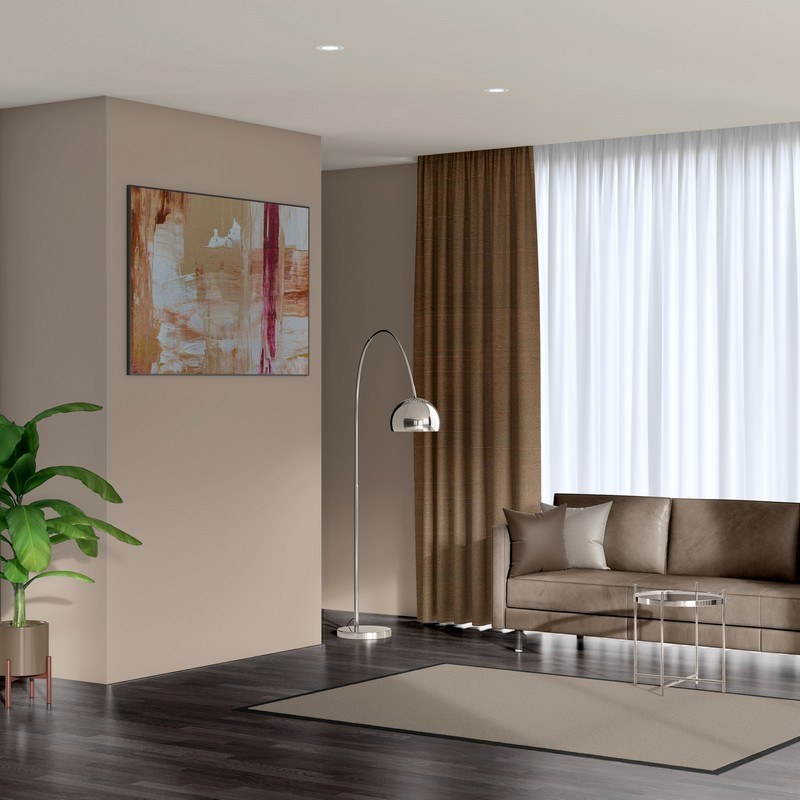 ready made curtains luxe nutmeg