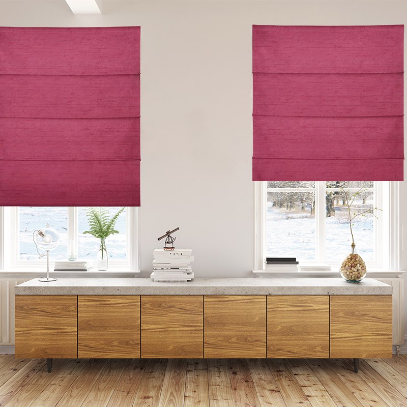 roman blinds luxe peony