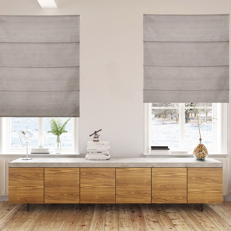 roman blinds luxe zinc