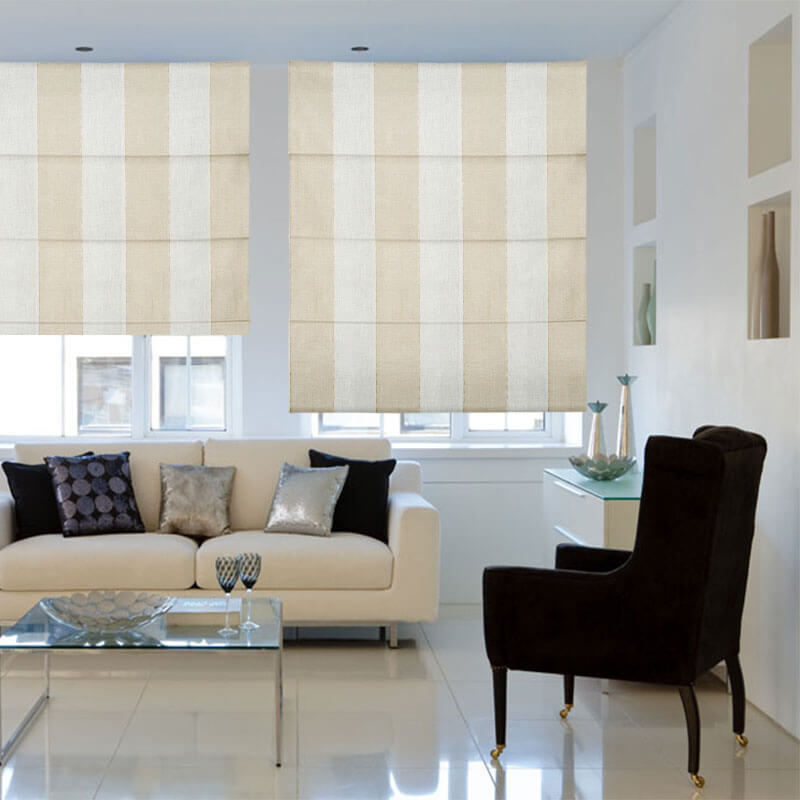 roman blinds zanella sandshell