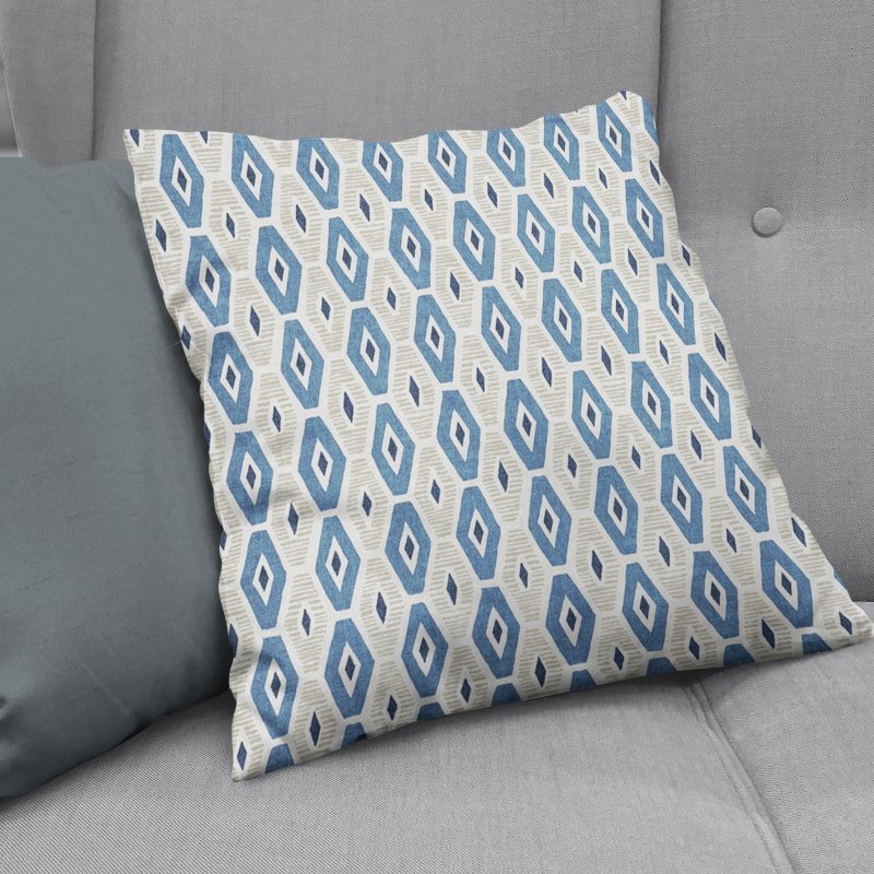 cushions explore indigo