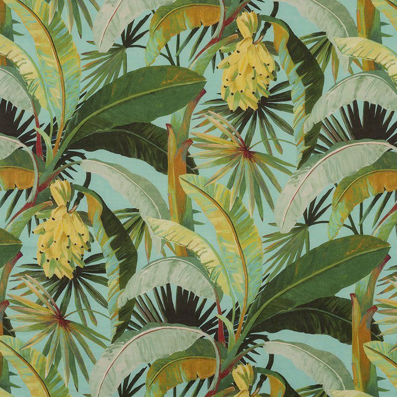 fabrics online nz la palma aqua