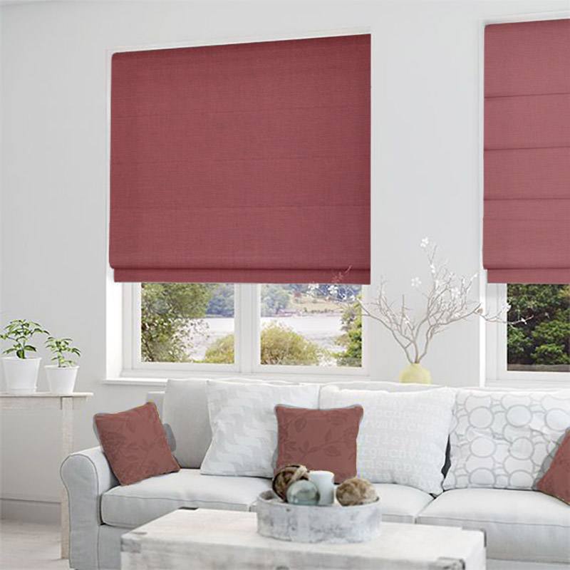 rods and blinds provence cerise