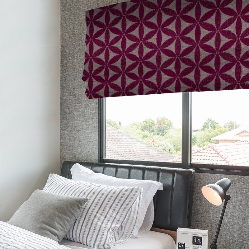 rods and blinds tapa fuchsia
