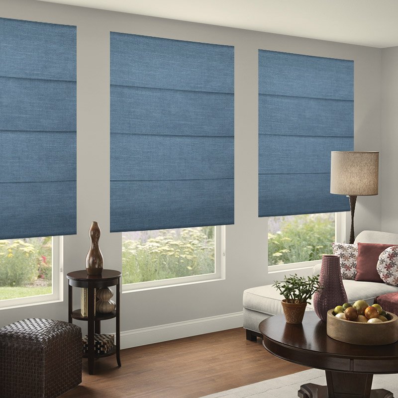 roman blinds nz provence denim