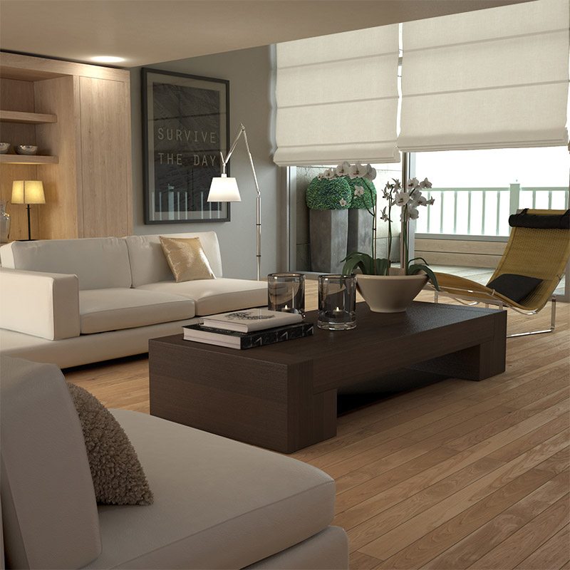 roman blinds provence ivory