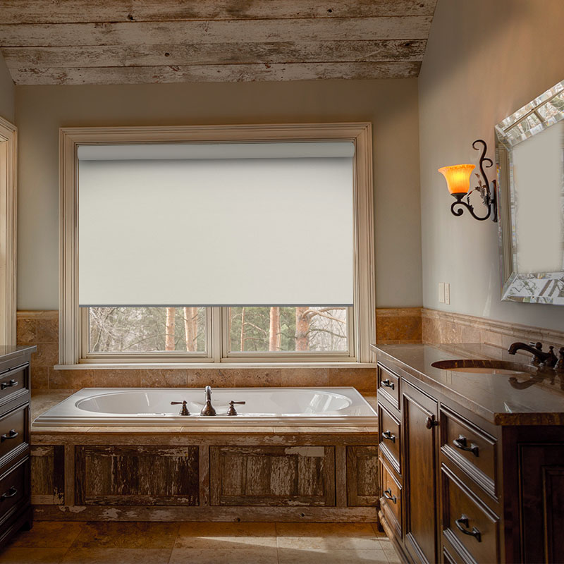 bathroom roller blind scribe cloud
