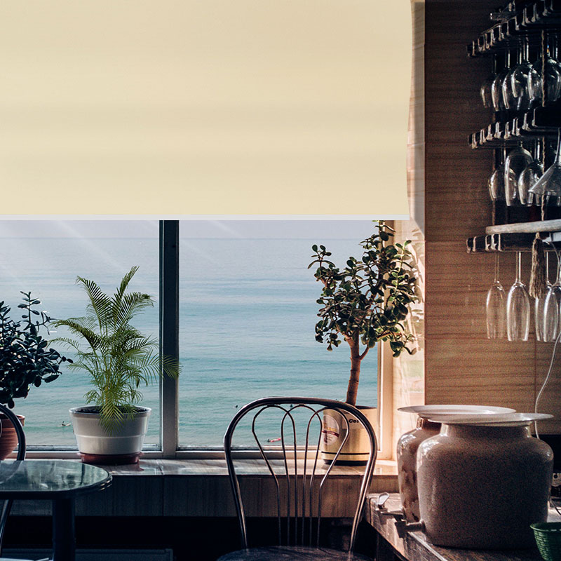 blockout roller blind scribe loft