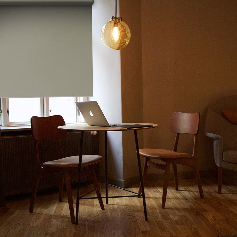 blockout roller blind scribe whisper