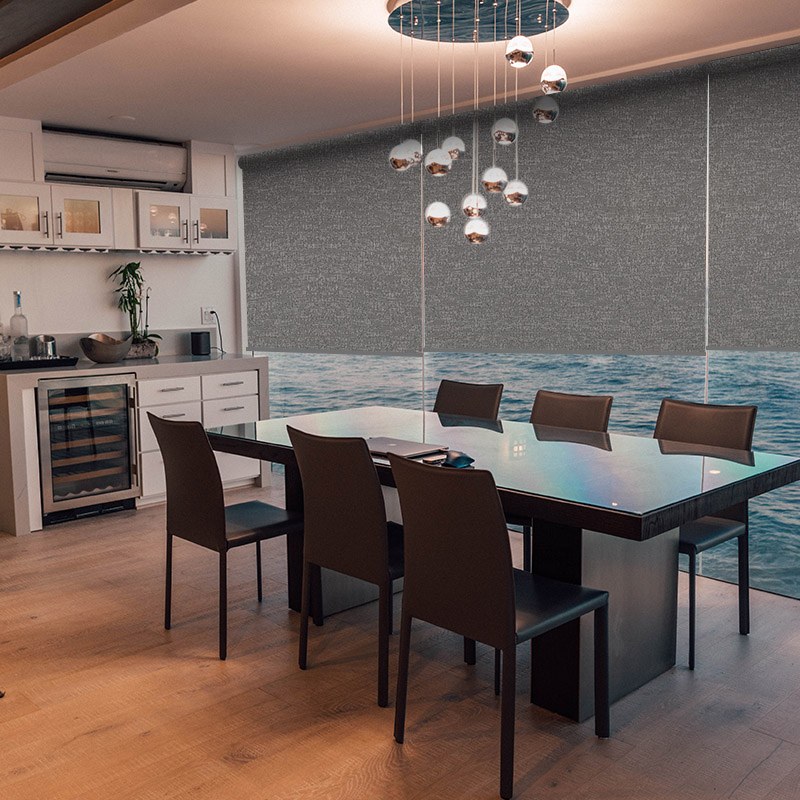 dining room roller blinds kyle earl grey