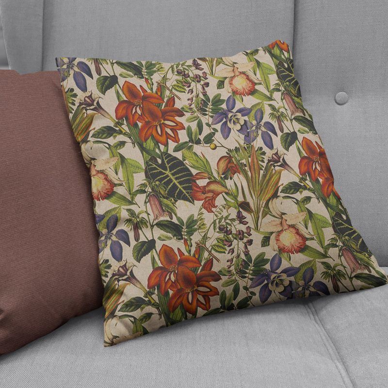 cushion covers twining botanical