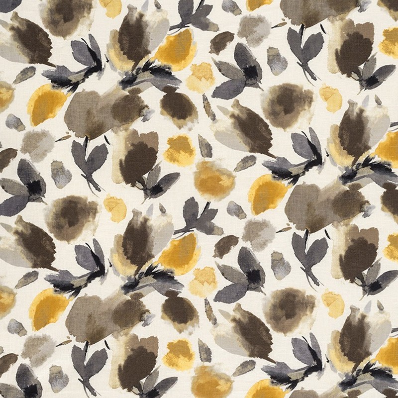 fabrics online nz flower burst golden