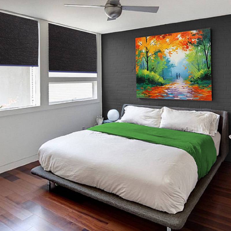 blinds and curtains chatworth ganache