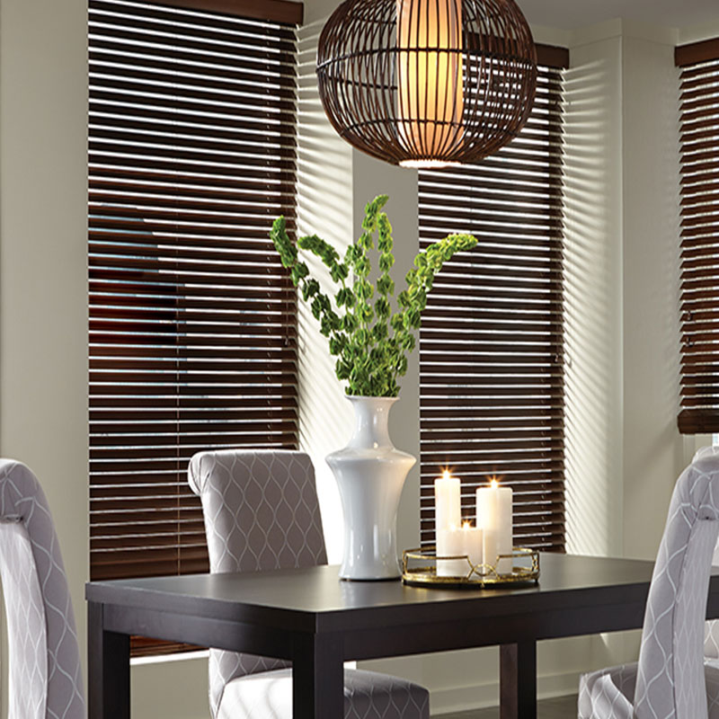 slat blinds truewood dark oak