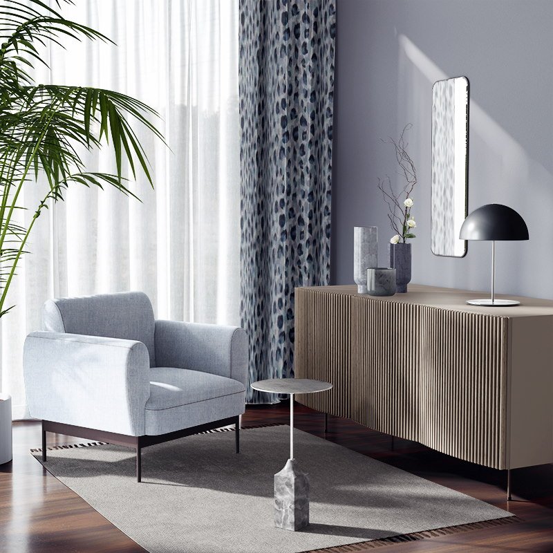 curtains nz Kenji sapphire