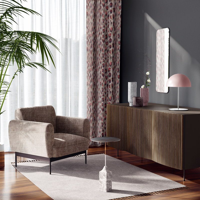 curtains nz Kenji watermelon