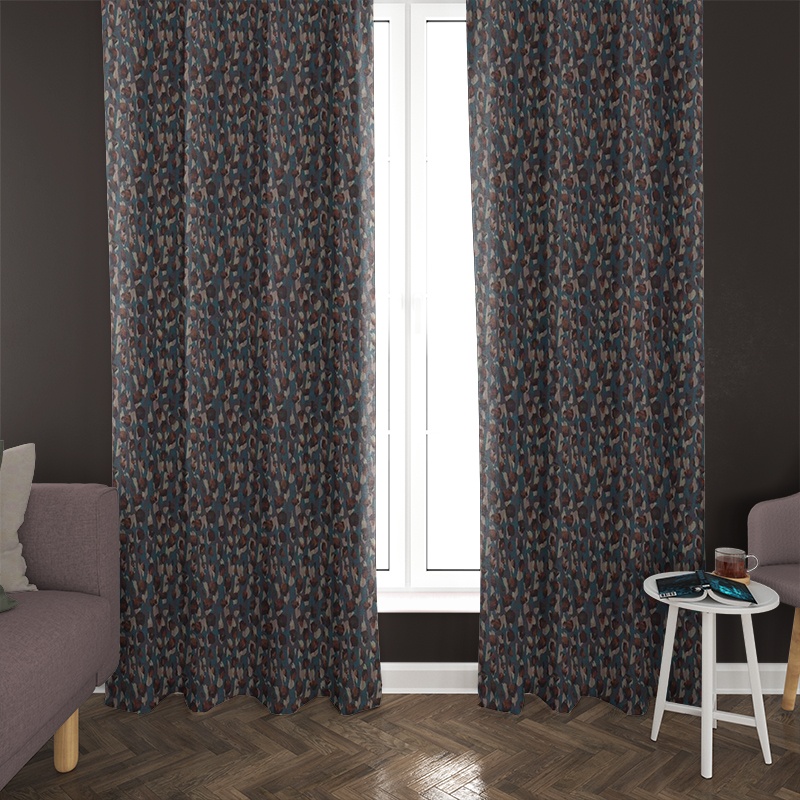 luxury lounge curtains Kenji mallard